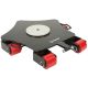 Strongway Omni-Directional Machinery Mover, 8000-Lb. Capacity, 360° Rotation, Model# CRO-4