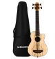 Kala - U-Bass Spalted Maple Acoustic-Electric Bass Guitar - Natural
