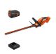 BLACK+DECKER 24 in. 40-Volt MAX Lithium-Ion Cordless Hedge Trimmer w/ (1) 1.5 Ah Battery and Charger