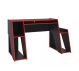 Mission 47-in. Black and Red Gaming Desk