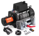 VEVOR Electric Winch, 18,000 lbs., 12V DC Truck Winch with Φ7/16 in. x 85 ft. Steel Cable Roller Fairlead Wireless and Wired