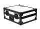Odyssey Designer DJ Universal Turntable Flight Case (White with Shadow Black Trim)