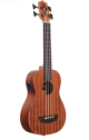 Kala - Wanderer U-Bass Acoustic-Electric Bass Guitar - Natural Satin
