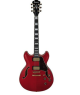 Ibanez - Artcore Expressionist AS93FM Semi-Hollow Electric Guitar - Transparent Cherry Red
