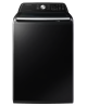 Samsung - 4.7 cu. ft. High-Efficiency Smart Top Load Washer with Active WaterJet - Black