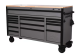 Husky Heavy Duty 61 in. W x 23 in. D 15-Drawer Matte Gray Mobile Workbench Cabinet with Solid Wood Top