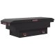 Weather Guard 62.5-in. Matte Black Aluminum Compact Low Profile Crossover Truck Tool Box