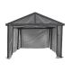 Sojag Samara 12 ft. W x 20 ft. D Carport Enclosure Kit