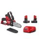 Milwaukee M12 FUEL 12-Volt Lithium-Ion Brushless Cordless 6 in. HATCHET Chainsaw Kit w/ 6.0 Ah and 4.0 Ah Battery, Charger