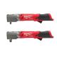 Milwaukee M12 FUEL 12V Lithium-Ion Brushless Cordless 3/8 in. and 1/2 in. Right Angle Impact Wrenches Set (2-Tool)