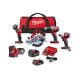 Milwaukee M18 18V Lithium-Ion Cordless Combo Kit (5-Tool) with 2-Batteries, Charger and Tool Bag