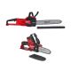 Milwaukee M18 FUEL 18-Volt Lithium-Ion Battery Brushless Cordless 16in Chainsaw & M12 FUEL HATCHET Tool Only Combo Kit (2-Tool)
