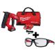Milwaukee M18 FUEL GEN II 18-Volt 18-Gauge Lithium-Ion Brushless Cordless Brad Nailer Kit w/ Performance Safety Clear Glasses