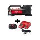 Milwaukee M18 18-V 1/4 HP Lithium-Ion Cordless Transfer Pump w/ M18 Starter Kit w/ One 5.0 Ah Battery and Charger