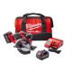 Milwaukee M18 FUEL 18-Volt Lithium-Ion Brushless Cordless Metal Cutting 5-3/8 in. Circular Saw Kit w/ (2) 5.0Ah Batteries, Charger