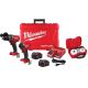 Milwaukee M18 FUEL 18-V Li-Ion Brushless Cordless Hammer Drill/Impact Driver Combo Kit (2-Tool) w/Bi-Metal Hole Saw Set (11-Piece)