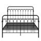 HomeSullivan Black Metal Arches Full Platform Bed