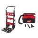 Milwaukee PACKOUT 20-inch 2-Wheel Utility Cart & M18 FUEL PACKOUT 18-Volt Lithium-Ion Cordless 2.5 Gal. Wet/Dry Vacuum (Tool-Only)