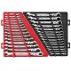 Milwaukee - 144-Position Flex-Head Ratcheting Combination Wrench Set SAE and METRIC (30-Piece)