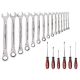 Milwaukee SAE Combination Ratcheting Mechanics Tool Set (21-pc)