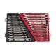 Milwaukee SAE/Metric Combination Ratcheting Wrench Mechanics Tool Set (30-pc)
