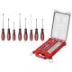 Milwaukee 3/8-in Drive SAE Ratchet and Socket Mechanics Tool Set w/ Packout Case (28-Piece) and Screwdriver Set (8-Piece)