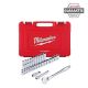 Milwaukee 1/2-in Drive Metric Ratchet and Socket Mechanics Tool Set (28-Piece)