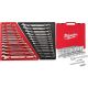Milwaukee Combination SAE and Metric Wrench Set w/ 3/8 in. Drive SAE/Metric Ratchet and Socket Mechanics Tool Set (86-Piece)