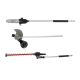 Milwaukee M18 FUEL QUIK-LOK 10-inch Pole Saw Attachment, 8-inch Edger Attachment and Hedge Trimmer Attachment (3-Tool)