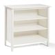 Alaterre Furniture - Simplicy White Under Window Bookcase