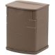 RYOBI Outdoor Storage, 19.5 Gal. Weather Resistant Outdoor Garden Storage Deck Box, Mocha
