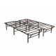 HOLLYWOOD Bed-Frame Black King Bedder Base