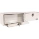 Buyers Products Company 88 White Steel Full Size Top Mount Truck Tool-Box