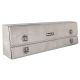 Buyers Products Company 96 Diamond Plate Aluminum Low Profile Crossbed Truck Tool Box