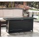Legacy Heating 56inch x 23inch Rectangular Fire Pit Table in Hammered Black