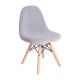 Carnegy Avenue Gray Fabric Kids Furry Chair