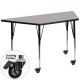 Carnegy Avenue 30.5 inch Gray Kids Table