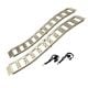 CargoSmart 12 in W x 90 in L 1500 lb Capacity Aluminum Folding S Curve Ramp Truck Loading w Treads Includes 2 Ramps
