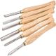 Shop Fox 6-pcs HSS Lathe Chisel Set