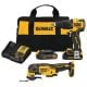 DEWALT ATOMIC 20-Volt MAX Lithium-Ion Cordless Brushless Combo Kit with (2) Batteries 1.5 Ah, Charger and Bag