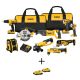DEWALT 20-Volt MAX Lithium-Ion Cordless Combo Kit (9-Tool) w/ (2) 20-Volt MAX Compact 2.0Ah Batteries