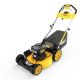 DEWALT 21 in. 20-Volt Cordless Electric Manual Walk Behind Self Propelled Mower w/ Two 12 mAh Flexvolt Batteries and Charger