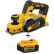DEWALT 20-Volt MAX XR Lithium-Ion 3-1/4 inch Brushless Cordless Planer (Tool-Only) w/ Free 20-Volt MAX Li-Ion Battery 5 Ah