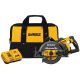 DEWALT FLEXVOLT 60-Volt MAX Lithium-Ion Cordless Brushless 7-1/4 in. Wormdrive Style Circ Saw w/ Battery 3Ah, Charger and Bag