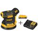 DEWALT 20-Volt MAX Lithium-Ion Cordless Brushless 5 in. Random Orbit Sander with Bonus Battery Pack 3.0 Ah and Charger