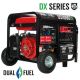 Durostar 11,000-Watt/9,000-Watt 457 cc Electric Start Dual Fuel Gas Propane Portable Home Power Back Up Generator with CO Alert