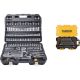 DEWALT Chrome Vanadium Mechanics Tool Set (192-Piece) w/ SAE Combination Wrench Set (8-Piece)