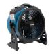 XPOWER Cordless Rechargeable 11 in. Variable Speed Drum Fan w/ Charging Cable and USB Outlet