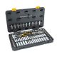 GEARWRENCH 1 4 inch and 3 8 inch Drive 6 Point Standard Deep SAE Metric 90 Tooth Ratchet and Socket Mechanics Tool Set 106 Piece