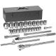 GEARWRENCH 3/4-in Drive 12-Point Rachet and Socket Set (27-Piece)